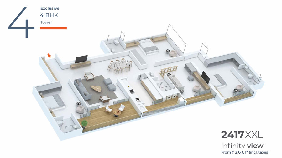 2 BHK Plan